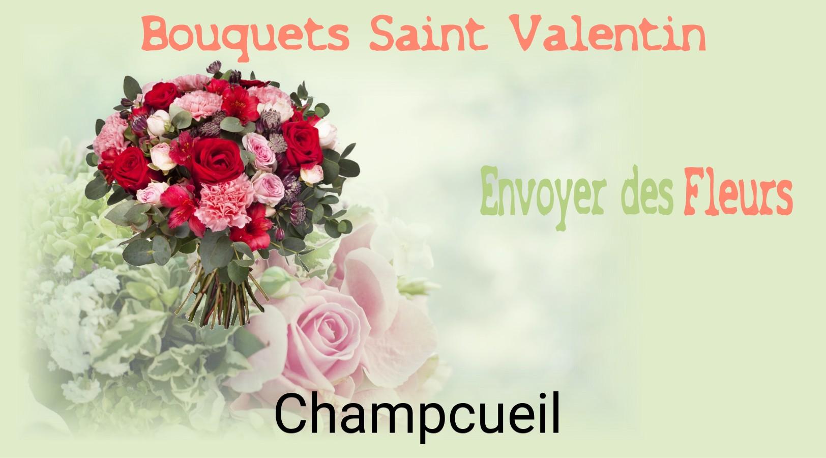 Roses de Saint-Valentin livrées à Champcueil